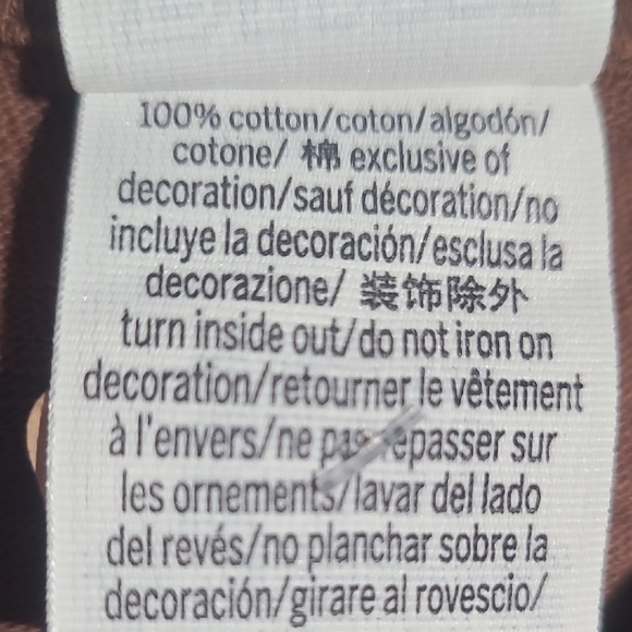 NWT PINK Victoria's Secret Brown Zip-Up Hoodie - Picture 7 of 8